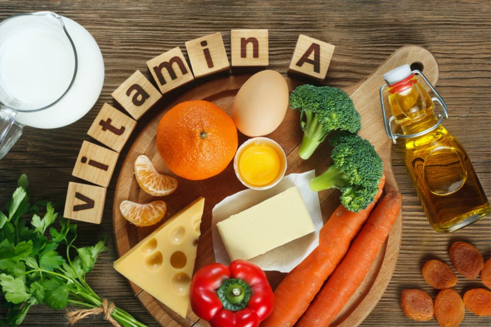 Vitamin giúp tóc phát triển khỏe mạnh.