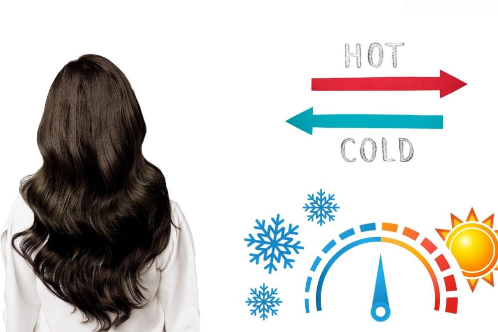 Lựa chọn nhiệt độ nước phù hợp giúp bảo vệ tóc đã qua xử lý hóa chất.