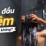 gội đầu đêm có sao không
